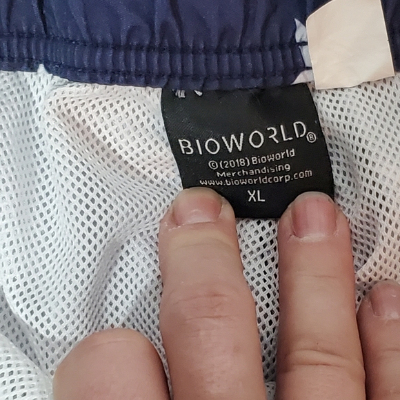 BIOWORLD AMERICAN FLAG PATRIOTIC FOURTH OF JULY SWIM TRUNK BOARD SHORT MENS XL - Picture 4 of 6